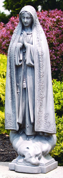 Mary Virgin Sculpture of Our Lady of Fatima